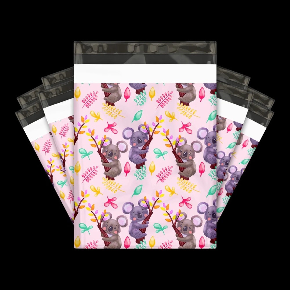 LAST 1 ) 25 10X13 Koala Bears Poly Mailers Shipping Bags PRICE IS FIRM CLEARANCE - Picture 7 of 8